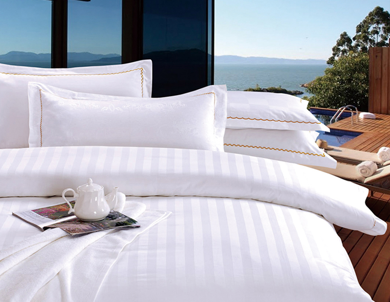 Custom-made hotel linen